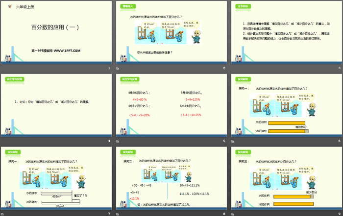 图片[2]-《百分数的应用(一)》PPT-第一PPT