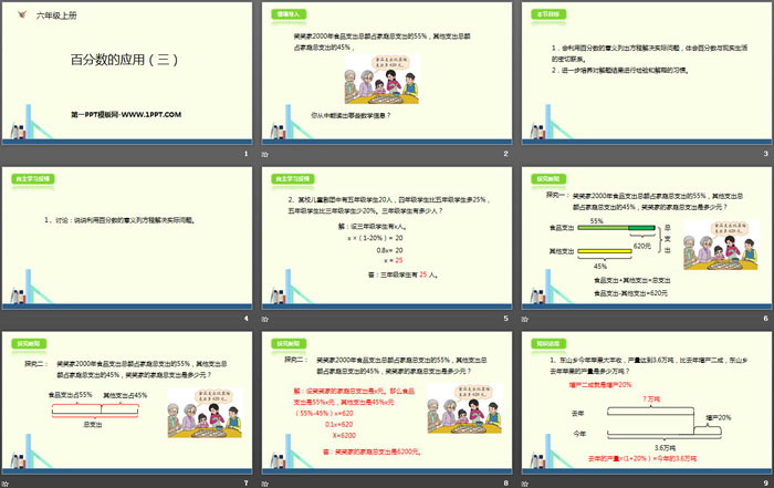 图片[2]-《百分数的应用(三)》PPT下载-第一PPT