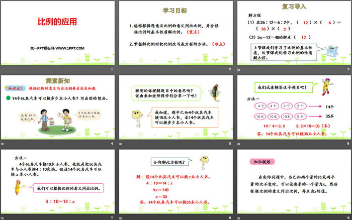 图片[2]-《比例的应用》比例PPT-第一PPT