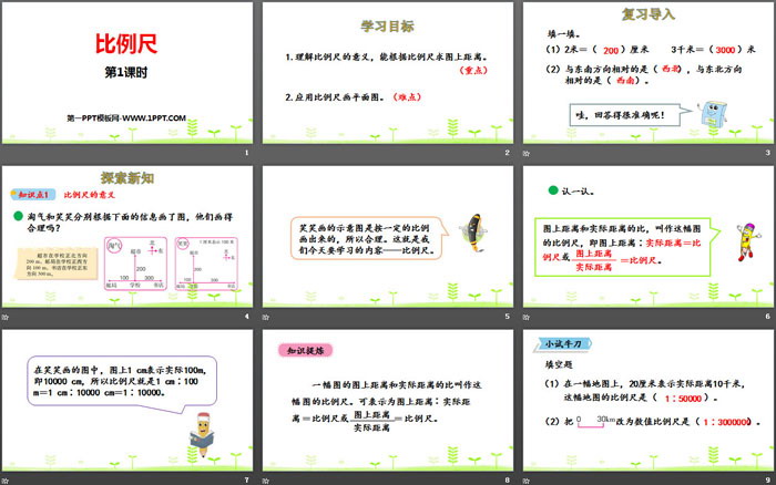 图片[2]-《比例尺》比例PPT(第1课时)-第一PPT