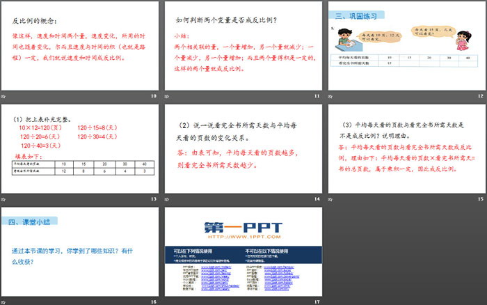 图片[3]-《反比例》正比例与反比例PPT下载-第一PPT
