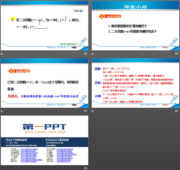 图片[6]-《二次函数的图象与性质》二次函数PPT(第2课时)-第一PPT