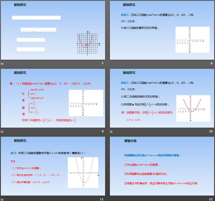 图片[3]-二次函数与一元二次方程-第一PPT