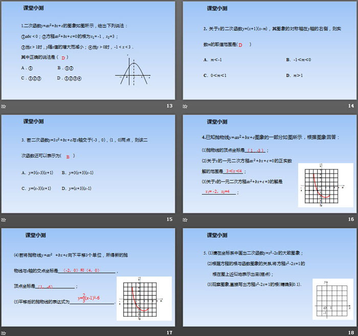 图片[4]-二次函数与一元二次方程-第一PPT