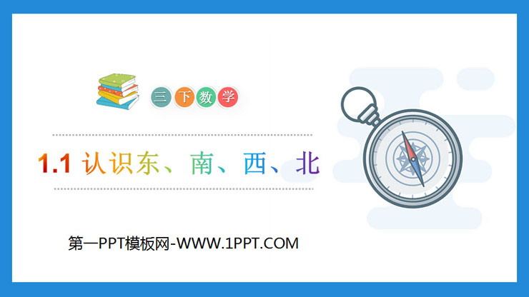 图片[1]-认识东南西北-第一PPT