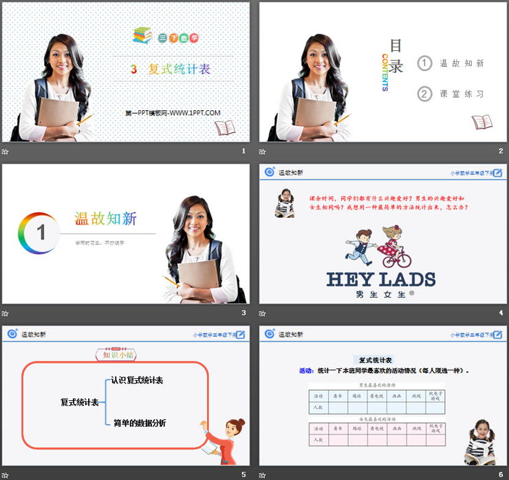 图片[2]-《复式统计表》PPT免费课件-第一PPT