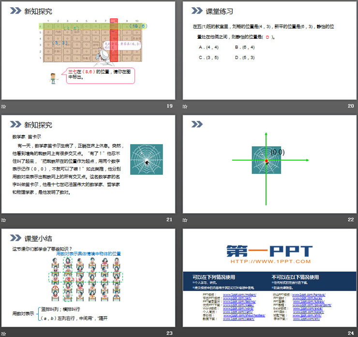 图片[5]-《用数对表示具体情境中物体的位置》PPT课件下载-第一PPT