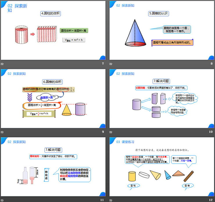 图片[3]-《圆柱与圆锥》PPT课件下载-第一PPT
