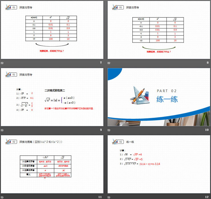图片[3]-《二次根式的性质》PPT课件下载-第一PPT
