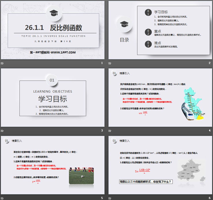 图片[2]-《反比例函数》PPT课件免费下载-第一PPT