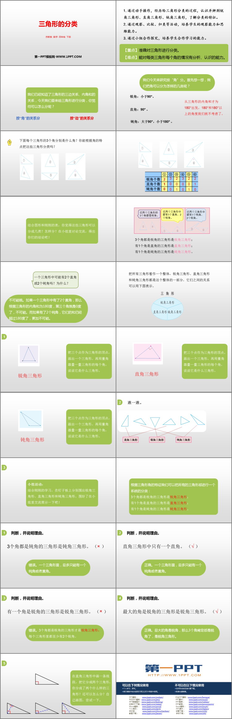 图片[2]-《三角形的分类》三角形平行四边形和梯形PPT课件下载-第一PPT