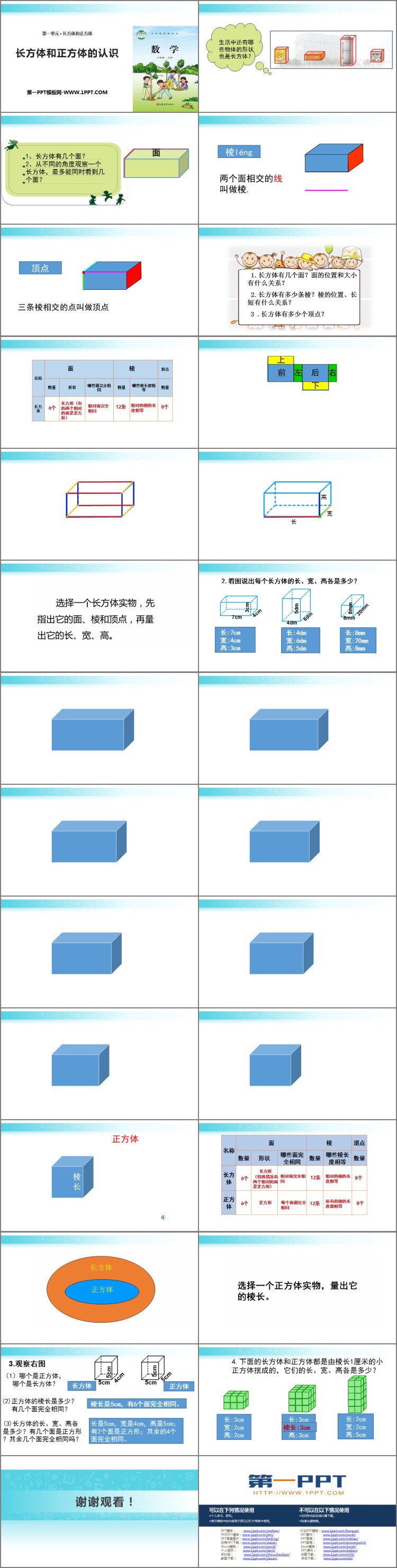 图片[2]-《长方体和正方体的认识》长方体和正方体PPT教学课件-第一PPT