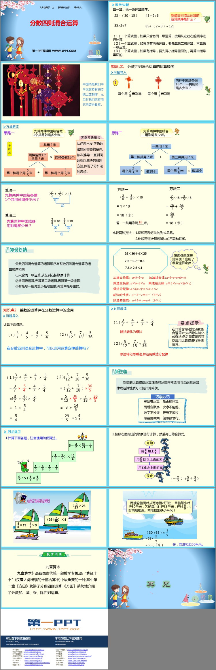 图片[2]-《分数四则混合运算》PPT优质课件-第一PPT