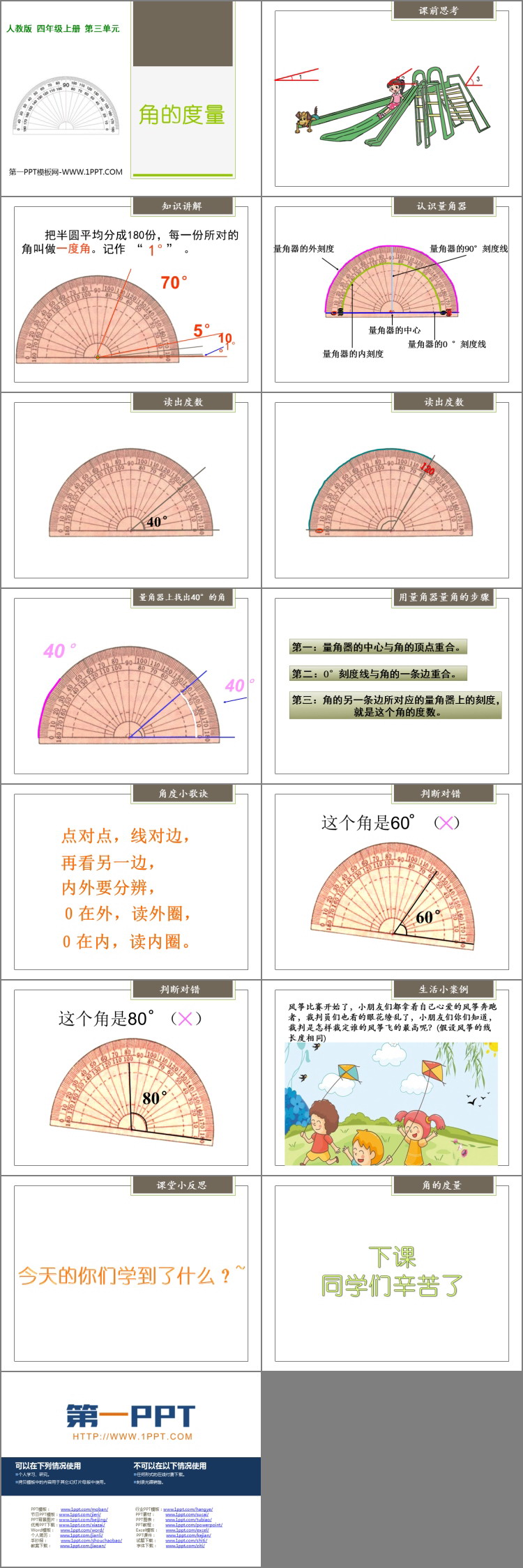 图片[2]-《角的度量》PPT精品课件-第一PPT