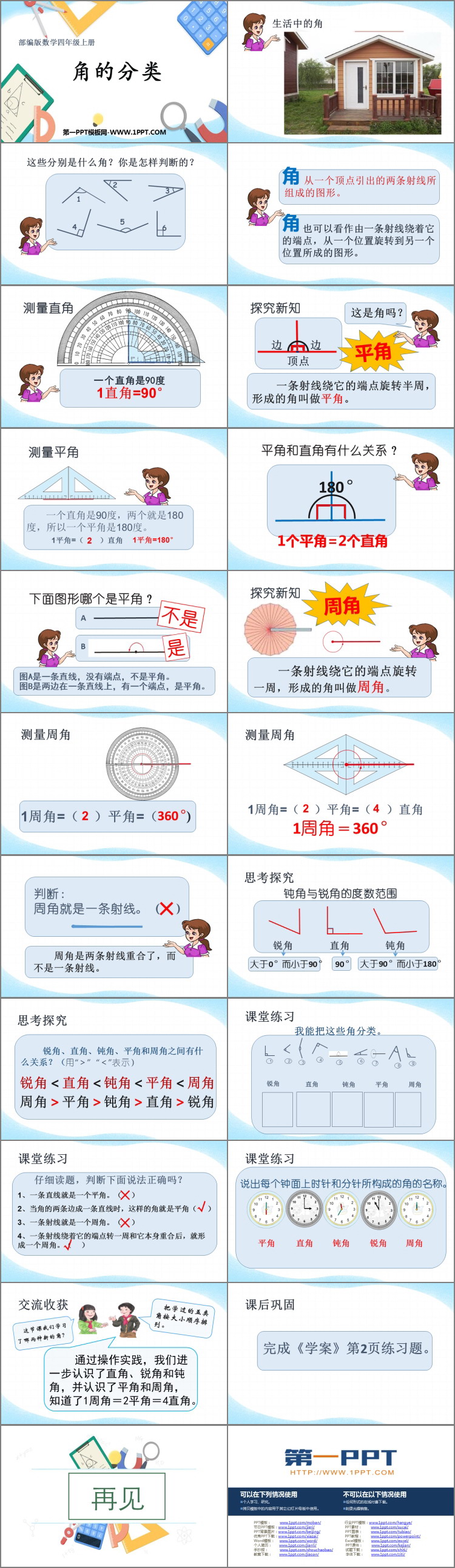 图片[2]-《角的分类》角的度量PPT精品课件-第一PPT