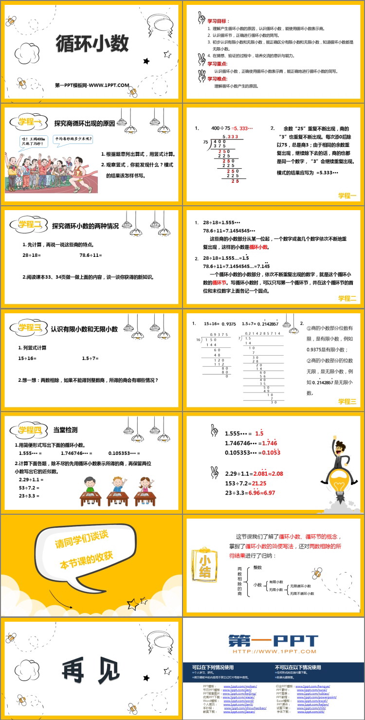 图片[2]-《循环小数》小数除法PPT课件下载-第一PPT