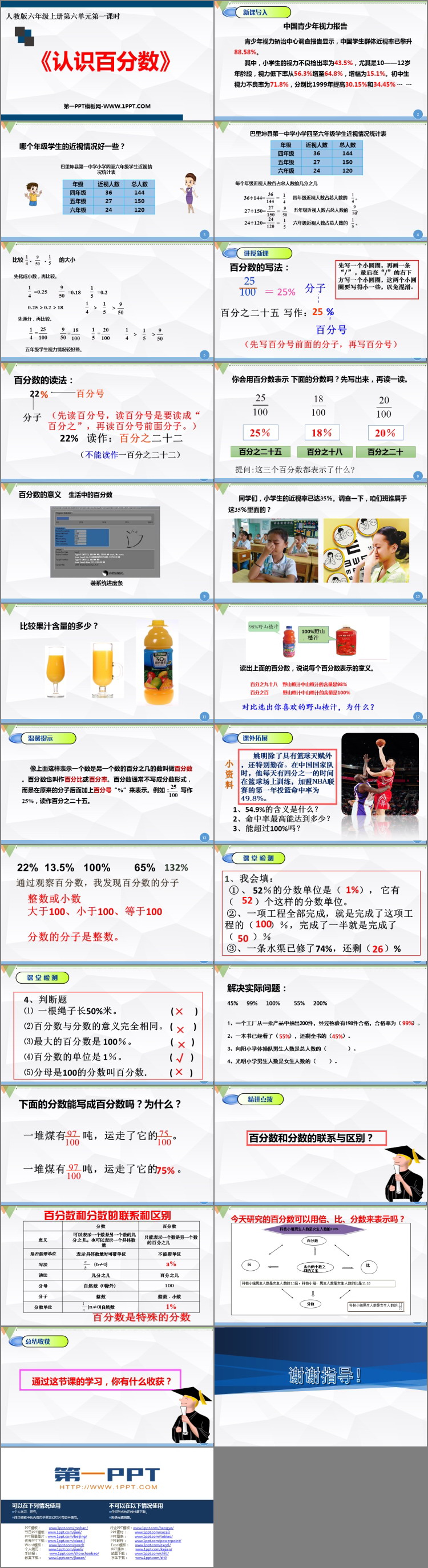 图片[2]-《认识百分数》百分数PPT课件-第一PPT