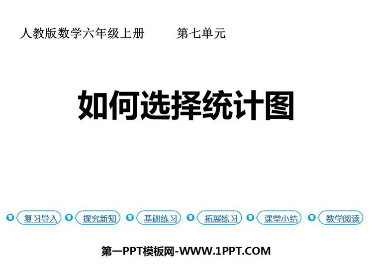 图片[1]-《如何选择统计图》扇形统计图PPT下载-第一PPT