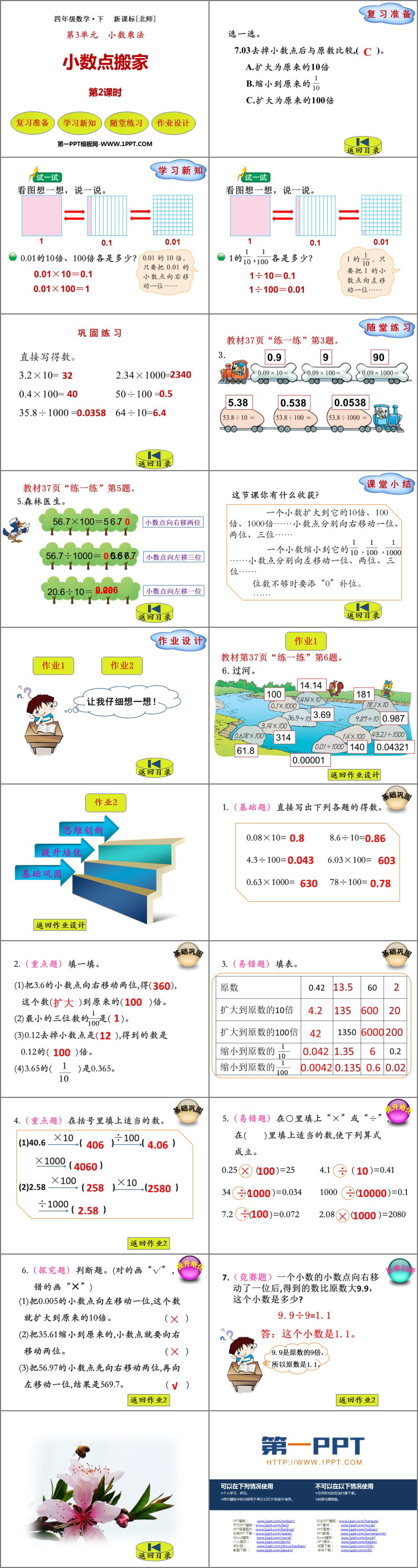 图片[2]-《小数点搬家》小数乘法PPT教学课件(第2课时)-第一PPT