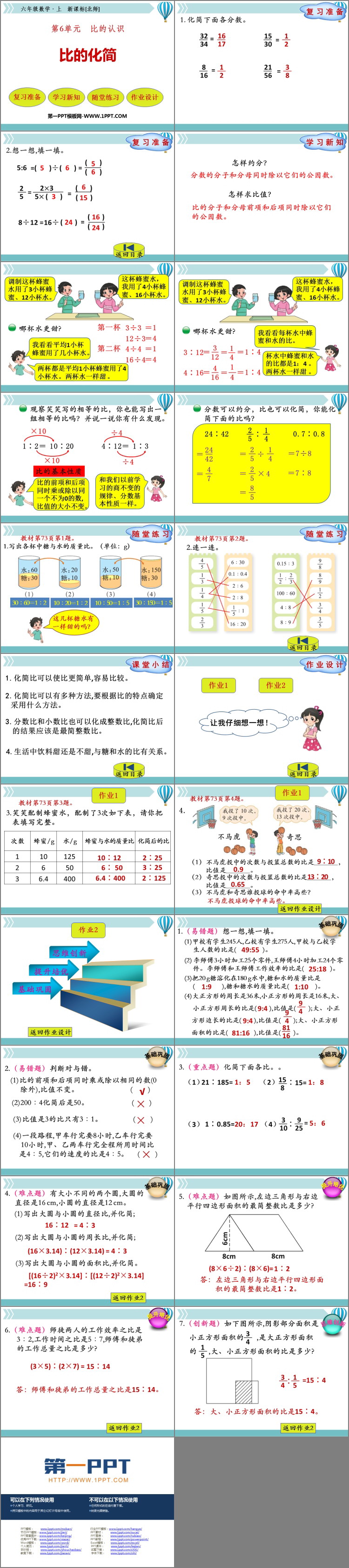图片[2]-《比的化简》比的认识PPT课件下载-第一PPT