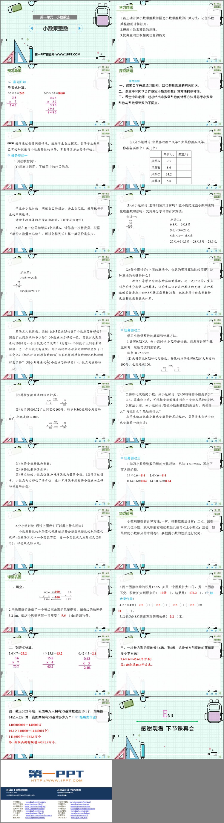 图片[2]-《小数乘整数》小数乘法PPT优秀课件-第一PPT