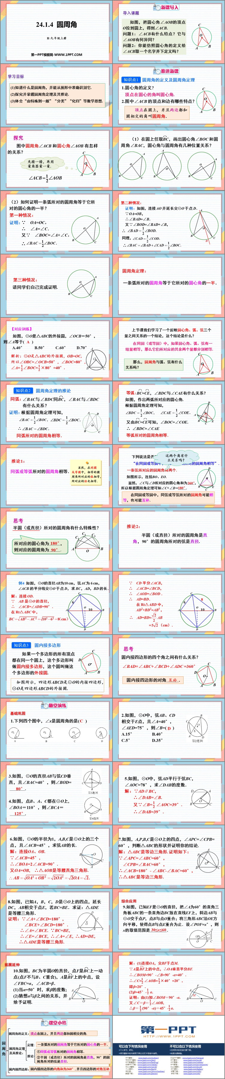 图片[2]-圆周角-第一PPT
