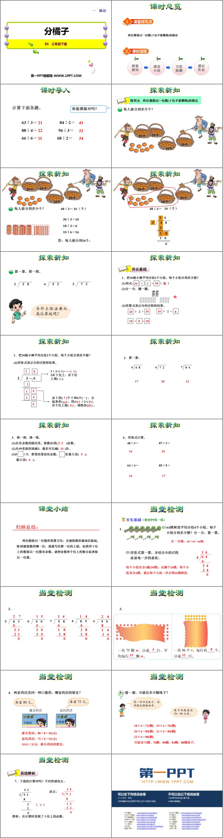 图片[2]-《分橘子》除法PPT精品课件-第一PPT