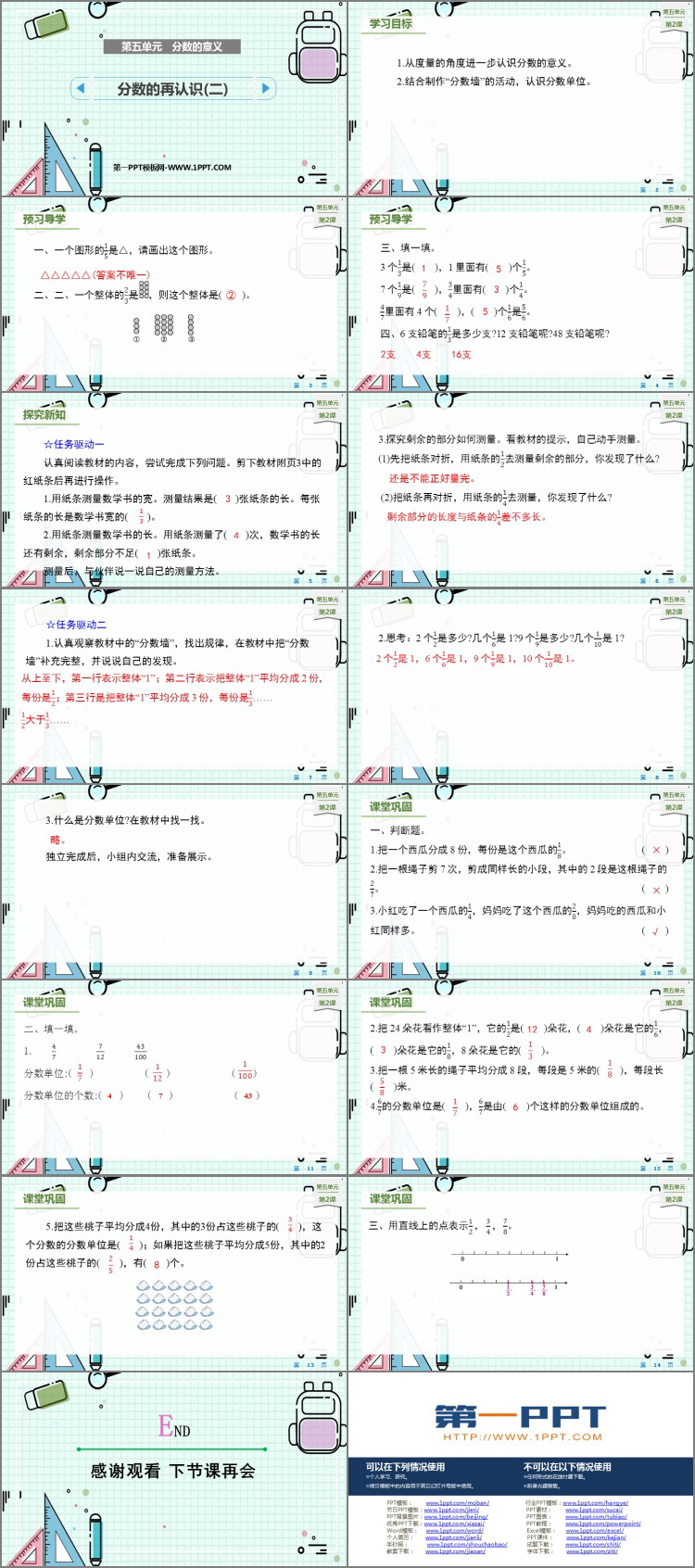 图片[2]-《分数的再认识(二)》分数的意义PPT优质课件-第一PPT