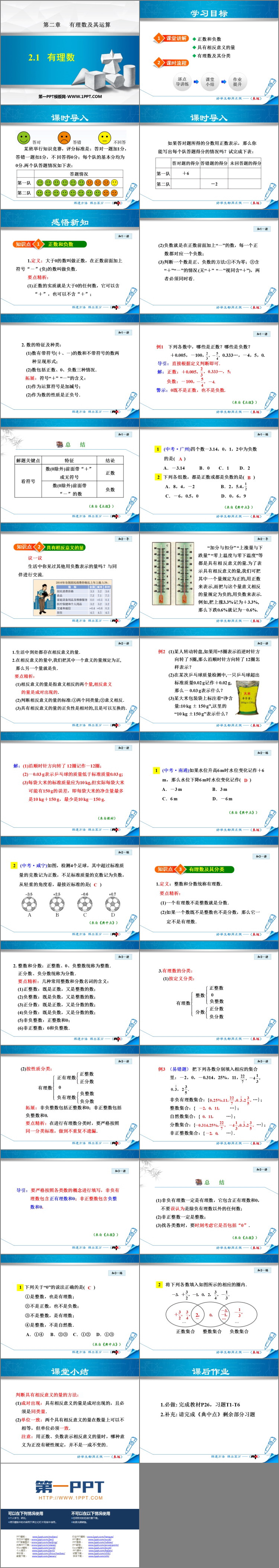 图片[2]-《有理数》有理数及其运算PPT课件下载-第一PPT