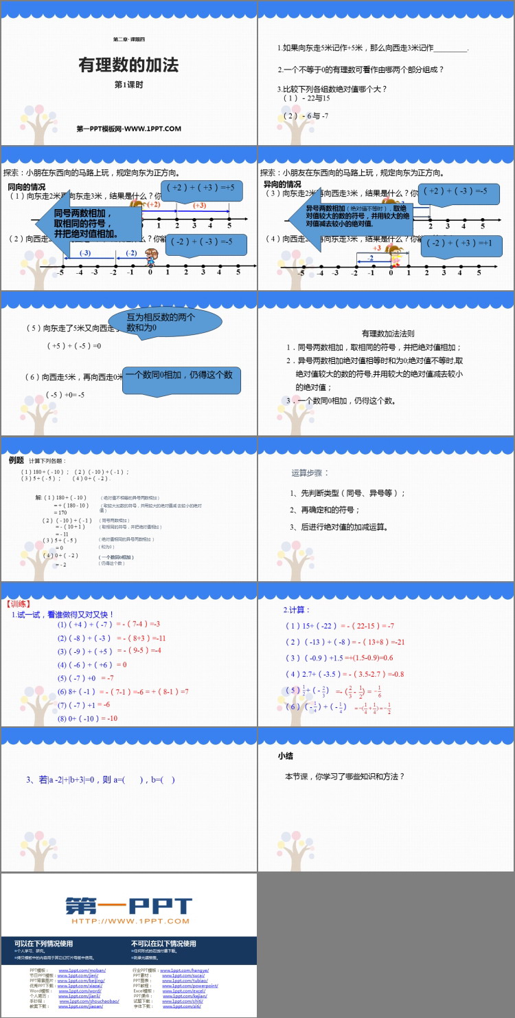 图片[2]-《有理数的加法》有理数及其运算PPT免费课件(第1课时)-第一PPT