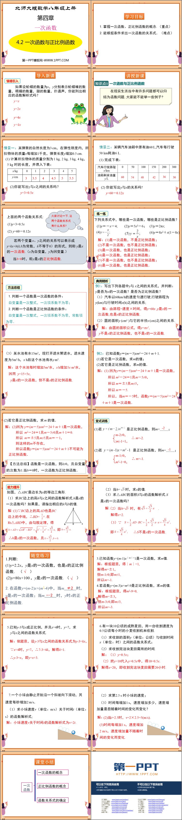 图片[2]-《一次函数与正比例函数》一次函数PPT精品课件-第一PPT