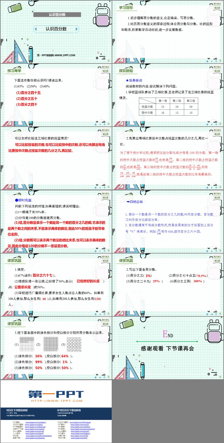 图片[2]-《认识百分数》PPT教学课件-第一PPT