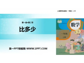 《比多少》准备课PPT教学课件-第一PPT