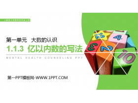 《亿以内数的写法》PPT-第一PPT