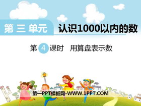 《用算盘表示数》PPT-第一PPT