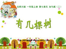 《有几棵树》加与减PPT课件-第一PPT