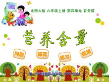 《营养含量》百分数PPT课件-第一PPT