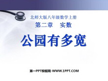 《公园有多宽》实数PPT课件2-第一PPT