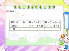 《商不变规律》三位数除以两位数Flash动画课件-第一PPT