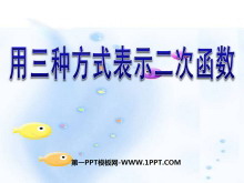 《用三种方式表示二次函数》二次函数PPT课件3-第一PPT