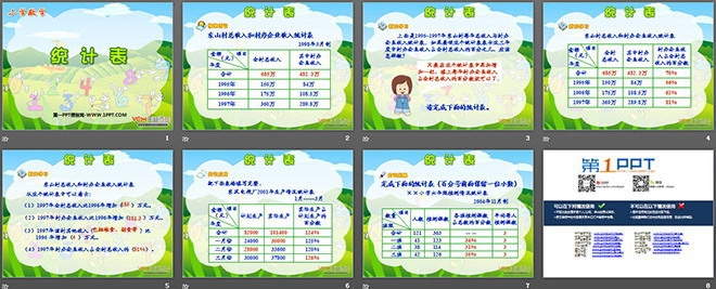 图片[2]-《统计表》PPT课件-第一PPT