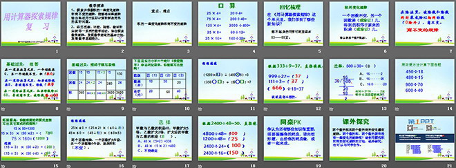图片[2]-《用计算器探索规律》小数除法PPT课件2-第一PPT