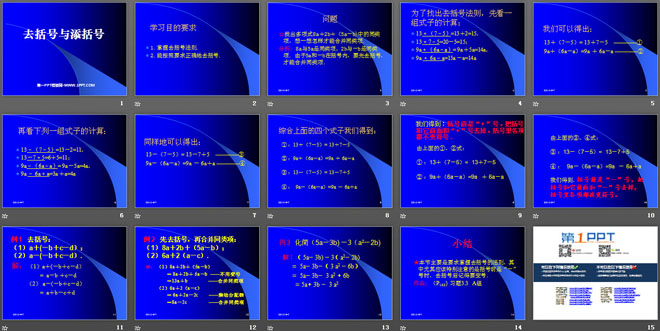 图片[2]-《去括号和添括号》整式及其加减PPT课件2-第一PPT