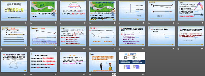 图片[2]-《比较线段的长短》基本平面图形PPT课件2-第一PPT