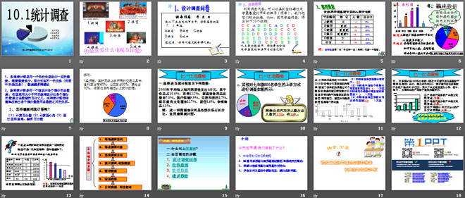 图片[2]-《统计调查》数据的收集、整理与描述PPT课件4-第一PPT