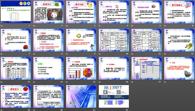 图片[2]-《体质健康测试中的数据分析》数据的分析PPT课件-第一PPT