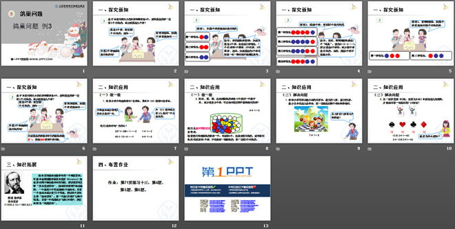 图片[2]-《鸽巢问题》数学广角PPT课件3-第一PPT