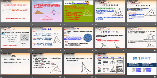 图片[2]-《三角形的内切圆》PPT课件2-第一PPT