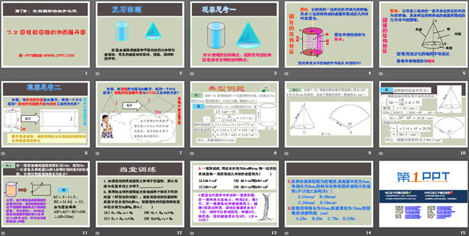 图片[2]-《圆柱和圆锥的侧面展开图》PPT课件2-第一PPT