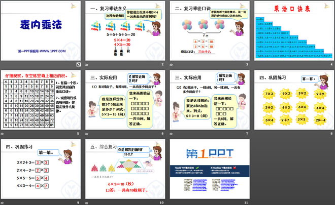 图片[2]-《表内乘法》PPT课件-第一PPT